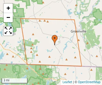Area schools map